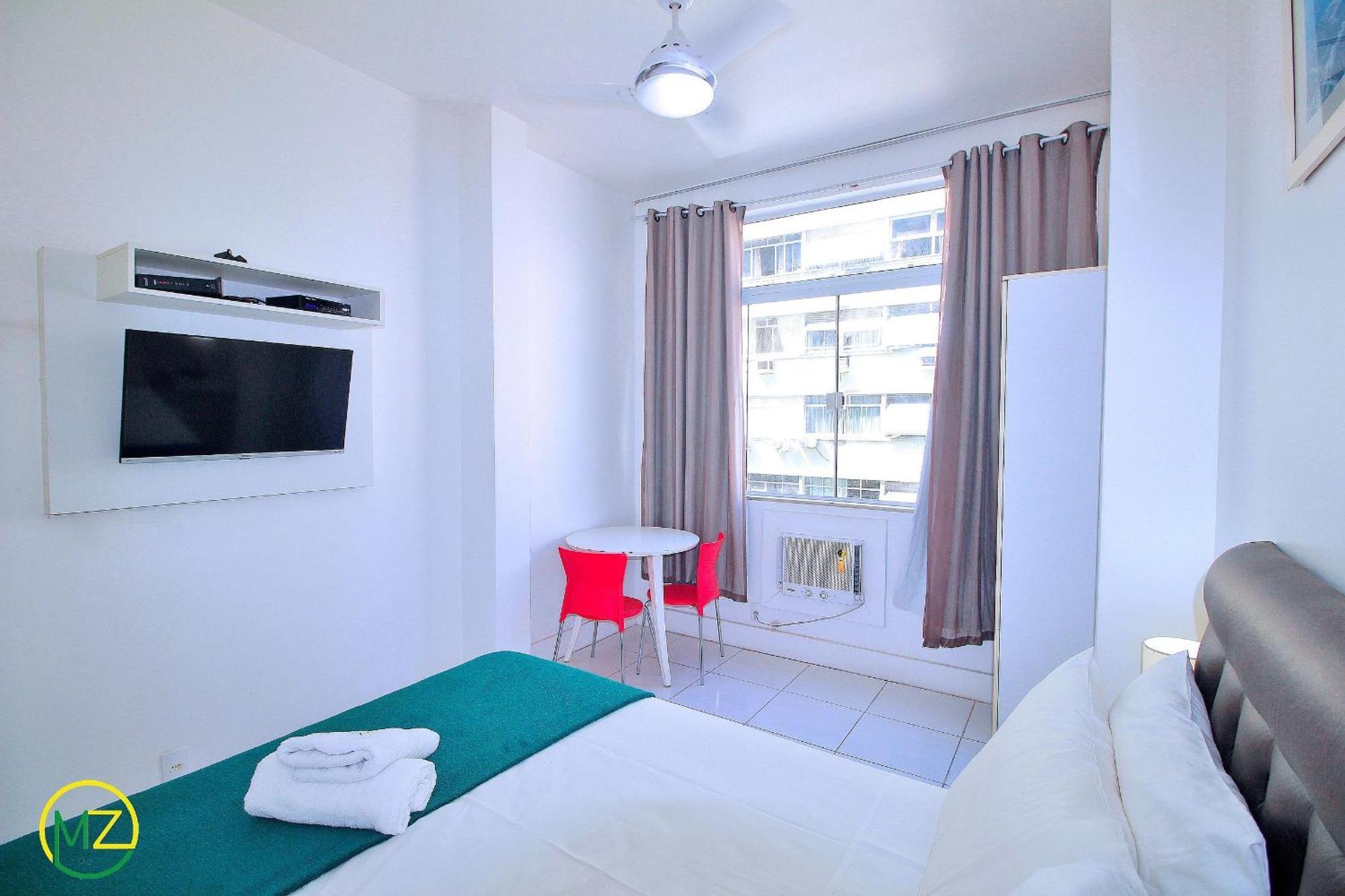 Studio Vista Mar Para 3 Pessoas Em Copacabana Rio de Janeiro Ngoại thất bức ảnh
