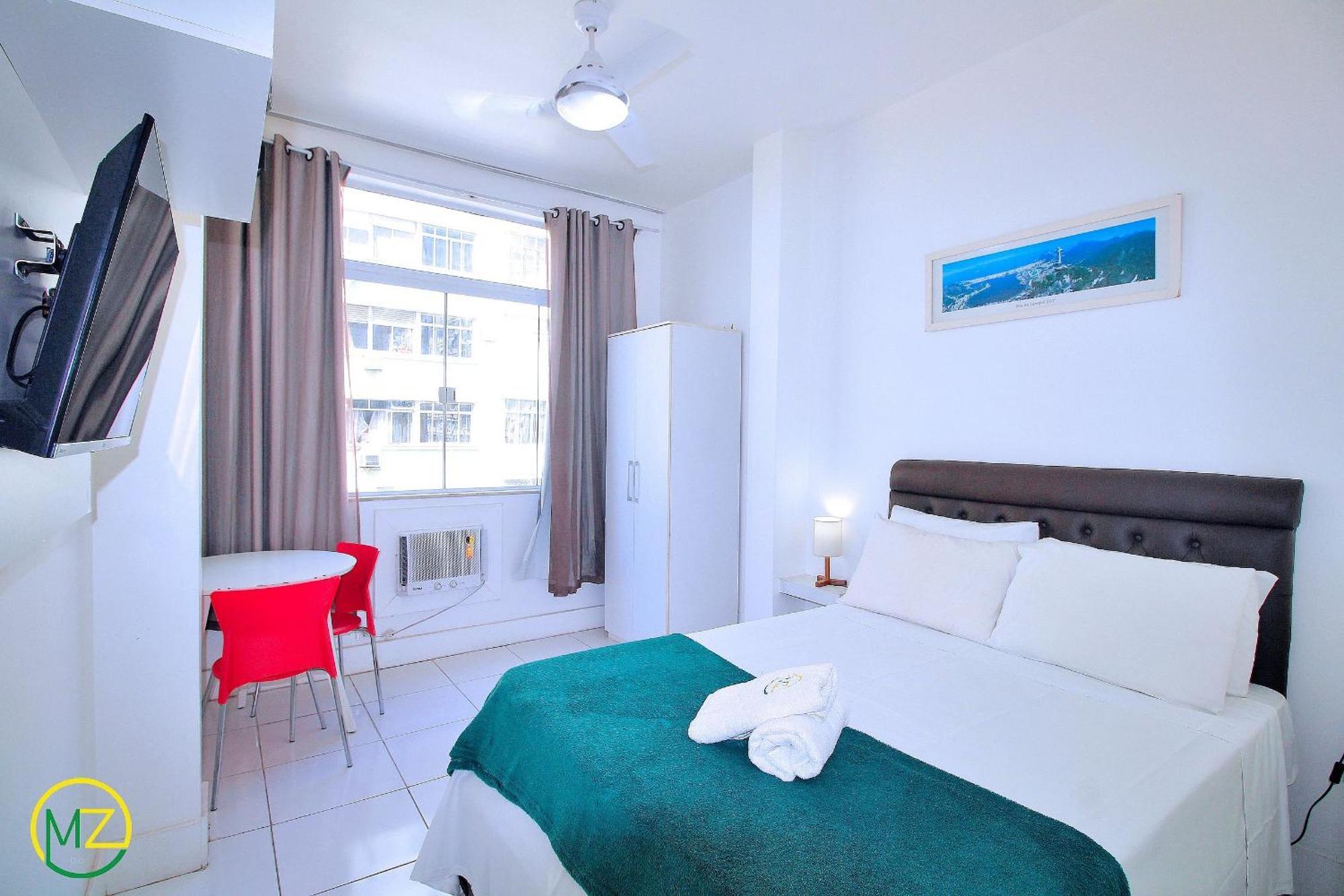 Studio Vista Mar Para 3 Pessoas Em Copacabana Rio de Janeiro Ngoại thất bức ảnh